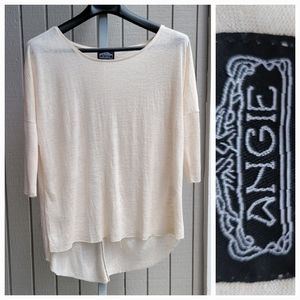 Angie | Oversized Lightweight Top | Women's Small/Medium 3/4 Sleeves